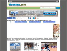 Tablet Screenshot of bhojpuri.sfzonline.com